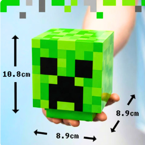 Minecraft lampa  + POKLON Baterije