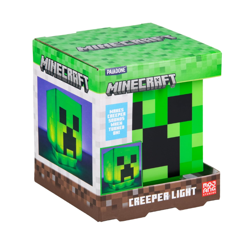 Minecraft lampa  + POKLON Baterije