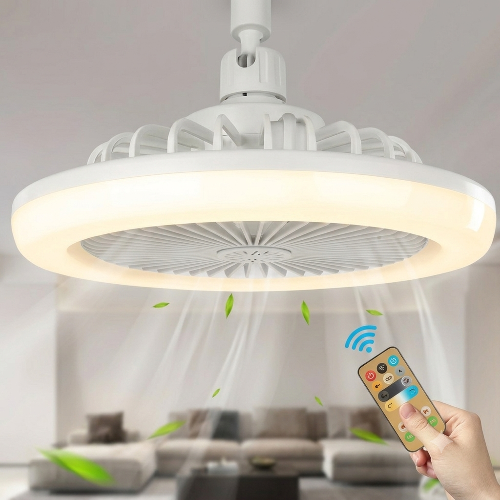 Luster Ventilator + Pametni daljinski upravljač