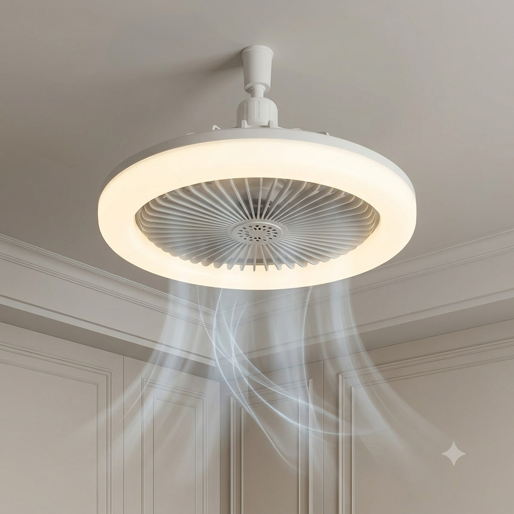 Luster Ventilator + Pametni daljinski upravljač