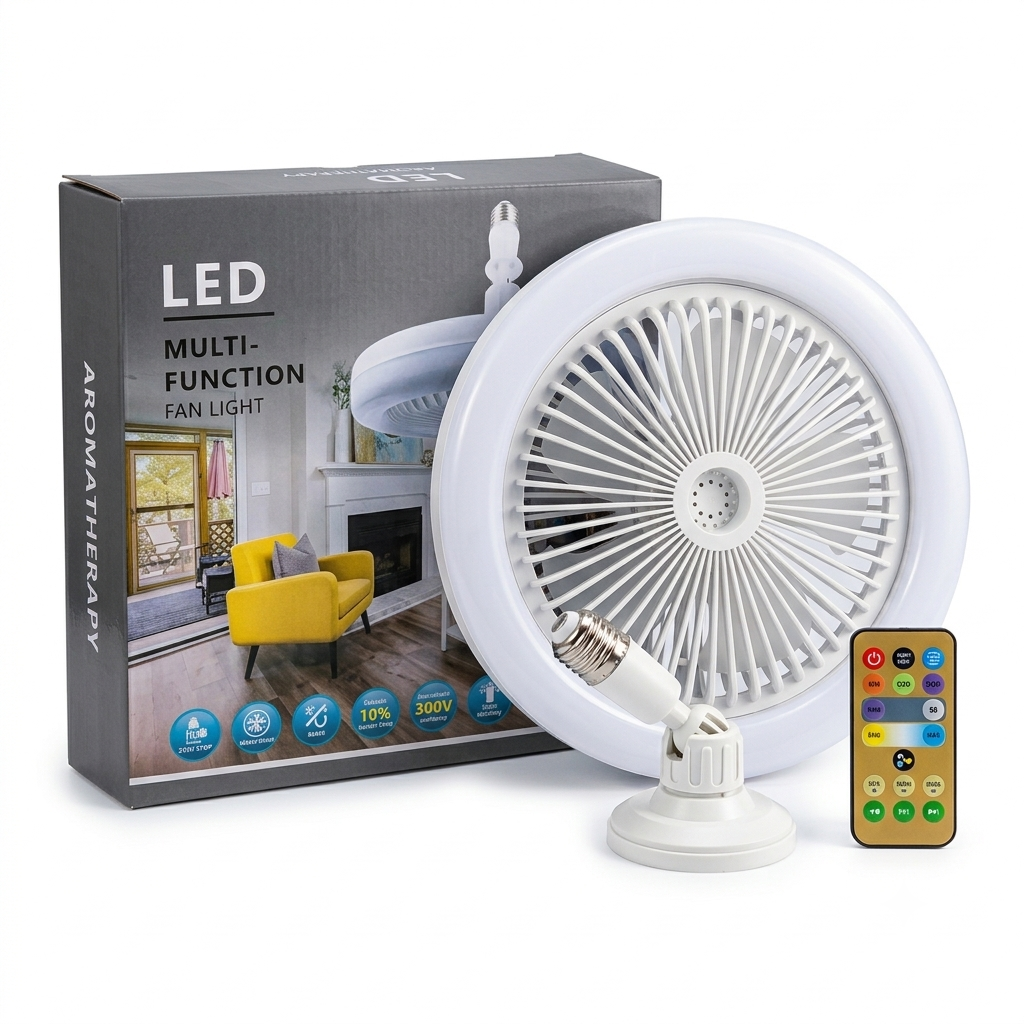 Luster Ventilator + Pametni daljinski upravljač
