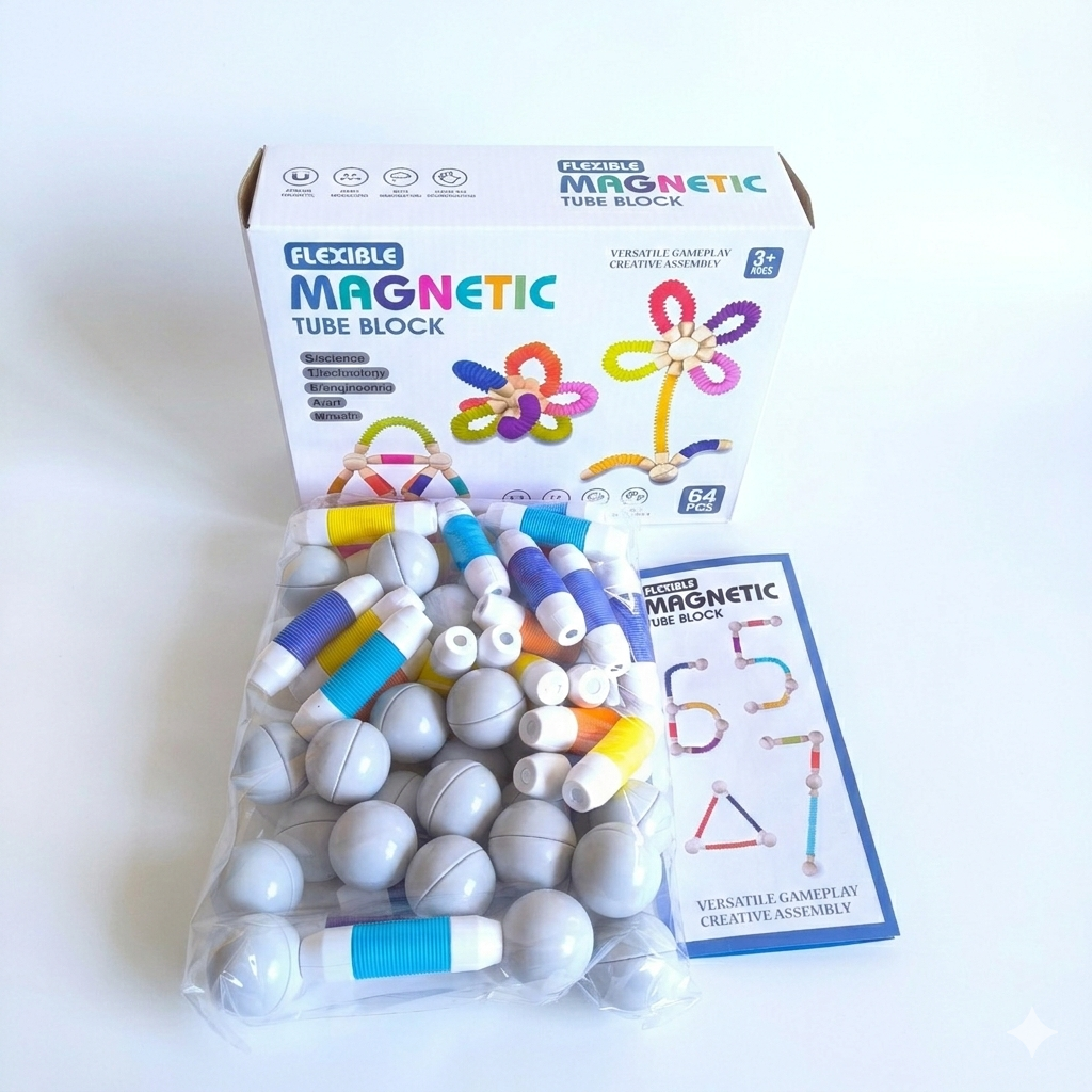 Magnetni Set  Rastegljive Tube + POKLON Priručnik