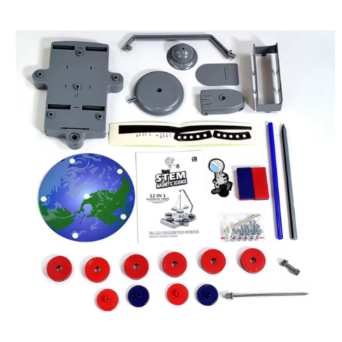 Magnetni naučni set sa 12 eksperimenata + Poklon priručnik