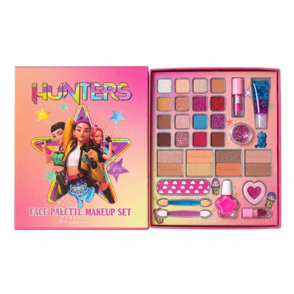 HUNTRIX Makeup Set + POKLON četkice i turpija