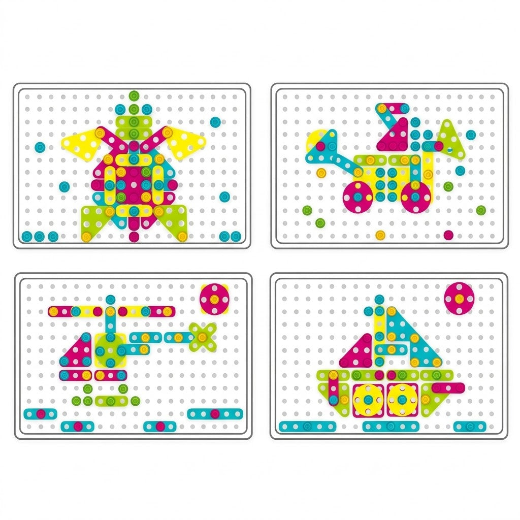 Inženjerski 4-u-1 set sa bušilicom sa 193 dela + POKLON PRIRUČNIK
