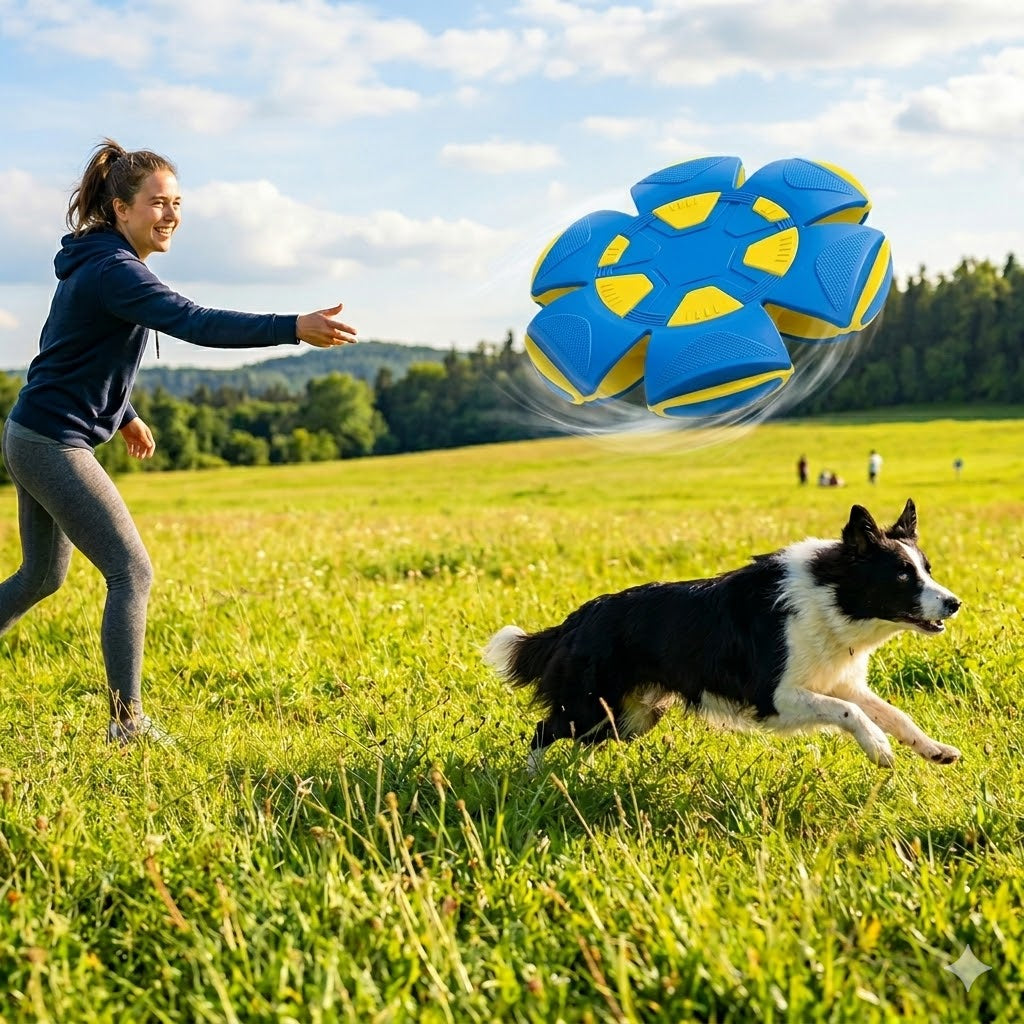 Magična Lopta Disk 2u1 za pse